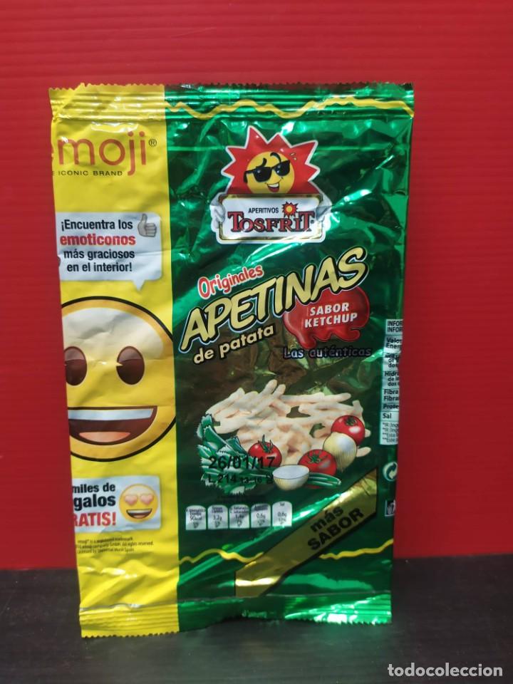 Coleccionismo: envoltorio tosfrit promocion cromos emoji no bimbo no panrico no cropan