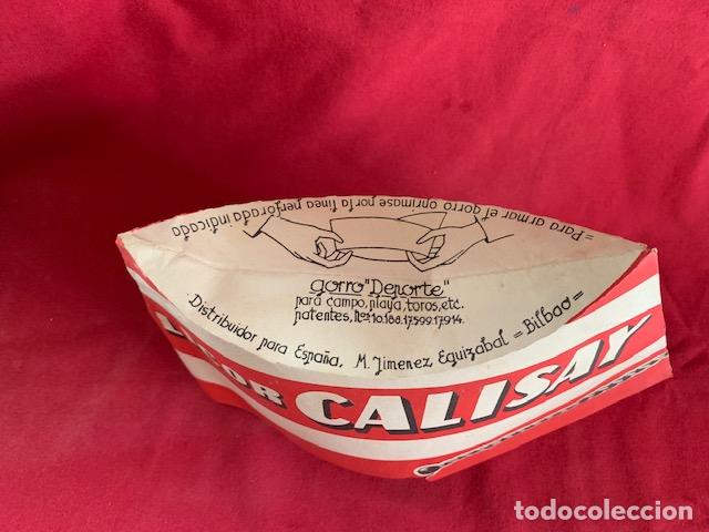 Coleccionismo: GORRO DE PAPEL - CALISAY - Foto 4
