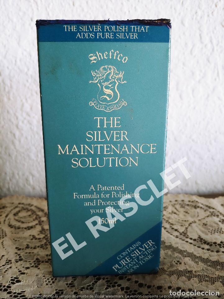 Collezionismo: THE SILVER MAINTENANCE SOLUTION - LIMPIADOR DE PLATA