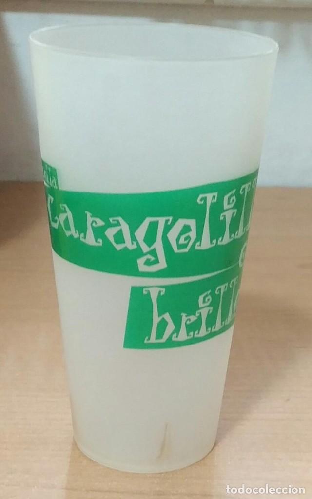 Collecting: Vaso pl&aacute;stico duro - Colla Caragolillo Brillo - Alto 14cm , Di&aacute;metro Boca 7.50cm y base 5.50cm-