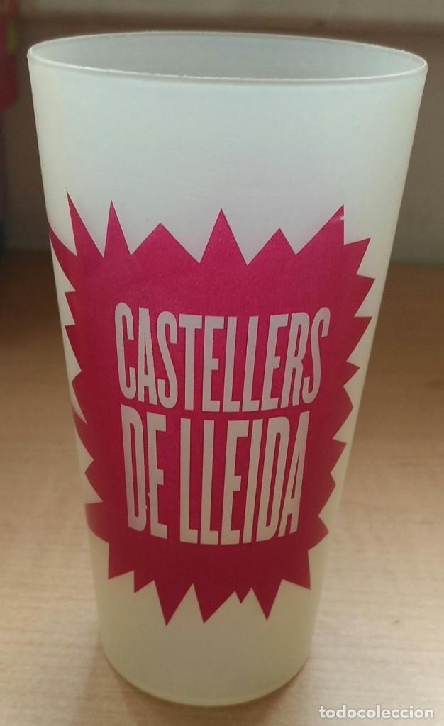 Collecting: Vaso pl&aacute;stico duro - Castellers de Lleida - Alto 14cm - 3