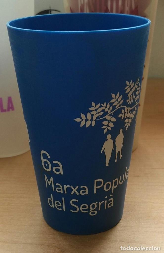 Collecting: Vaso pl&aacute;stico duro - 6a Marxa Popular del Segri&agrave; - Alto 12cm