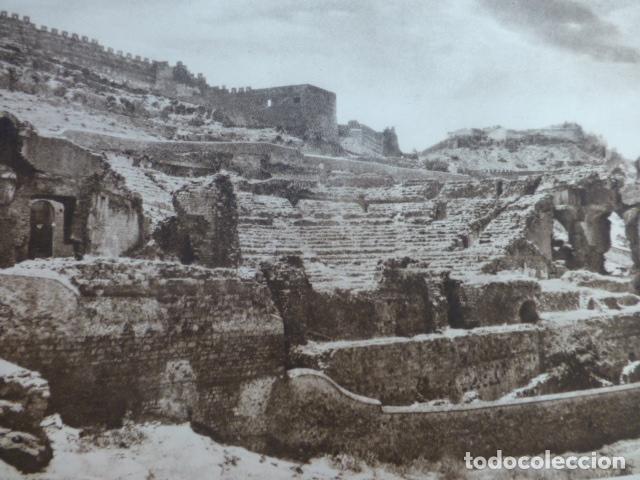 Coleccionismo: SAGUNTO VALENCIA TEATRO ROMANO ANTIGUO HUECOGRABADO 1928