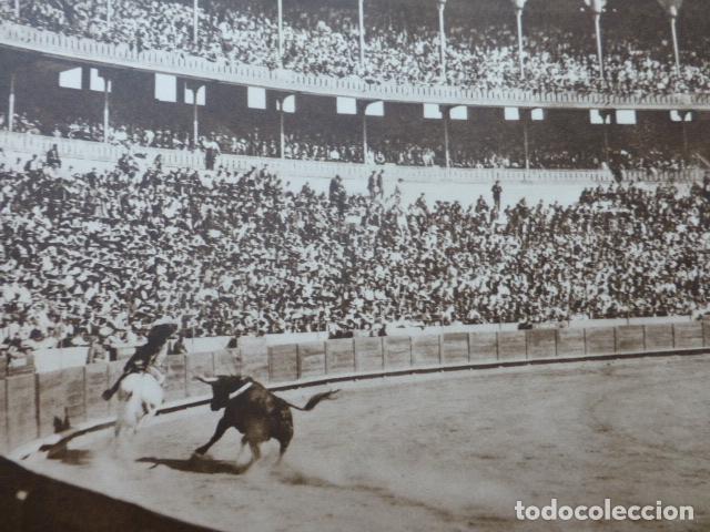 Sammelleidenschaft Papier: MADRID CORRIDA DE TOROS ANTIGUO HUECOGRABADO 1928