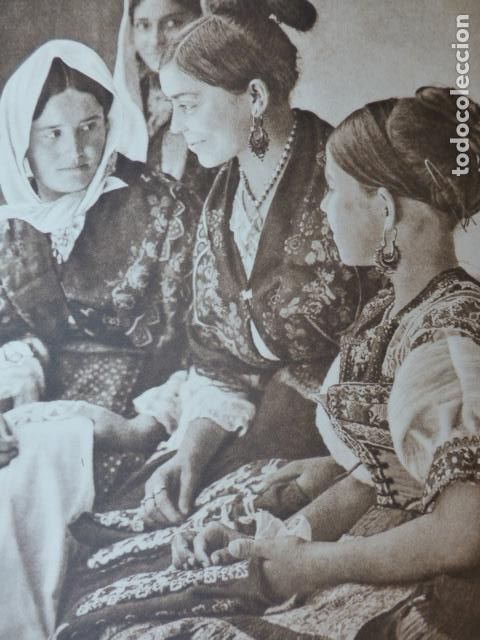 Sammelleidenschaft Papier: LAGARTERA TOLEDO LAGARTERANAS ANTIGUO HUECOGRABADO 1928