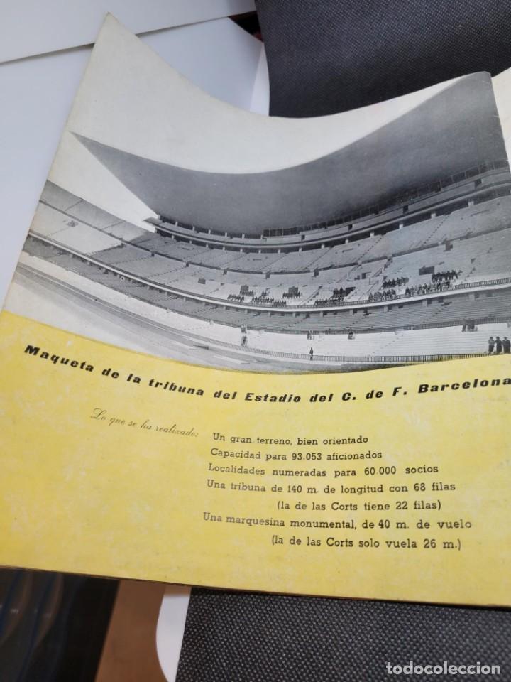 Coleccionismo: Programa Inauguraci&oacute;n Nou Camp Bar&ccedil;a - Foto 2