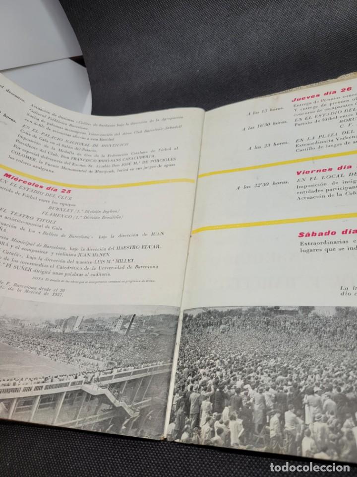Coleccionismo: Programa Inauguraci&oacute;n Nou Camp Bar&ccedil;a - Foto 7
