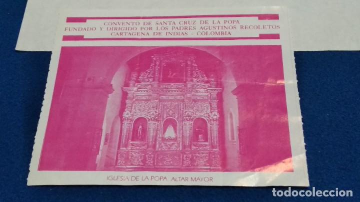 Collezionismo: Entrada CONVENTO DE SANTA CRUZ DE LA POPA - CARTAGENA DE INDIAS - COLOMBIA 1994