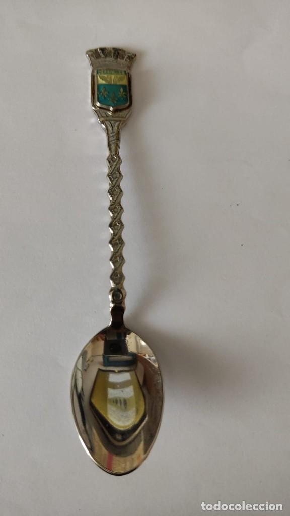 Coleccionismo: CUCHARILLA DE COLECCI&Oacute;N PLATEADA. VERSAILLES. - Foto 2