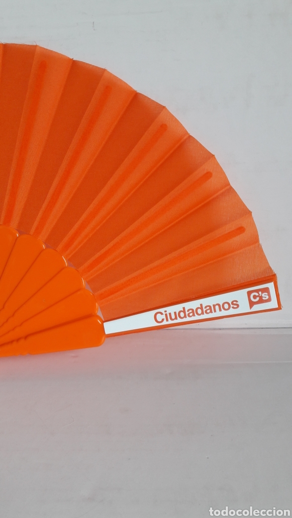 Coleccionismo: Abanico partido Ciudadanos - Foto 1
