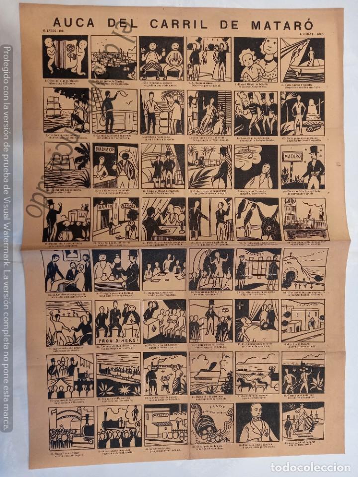 Coleccionismo: AUCA del CARRIL DE MATAR&Oacute;. 44 x 30 ctms - Foto 1
