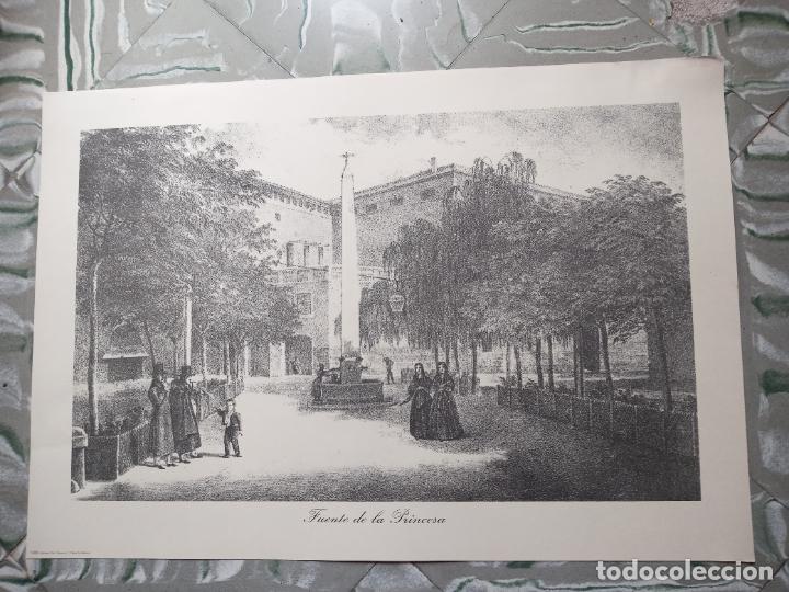 Coleccionismo: L&aacute;mina - Fuente de la Princesa - Palma - Foto 1