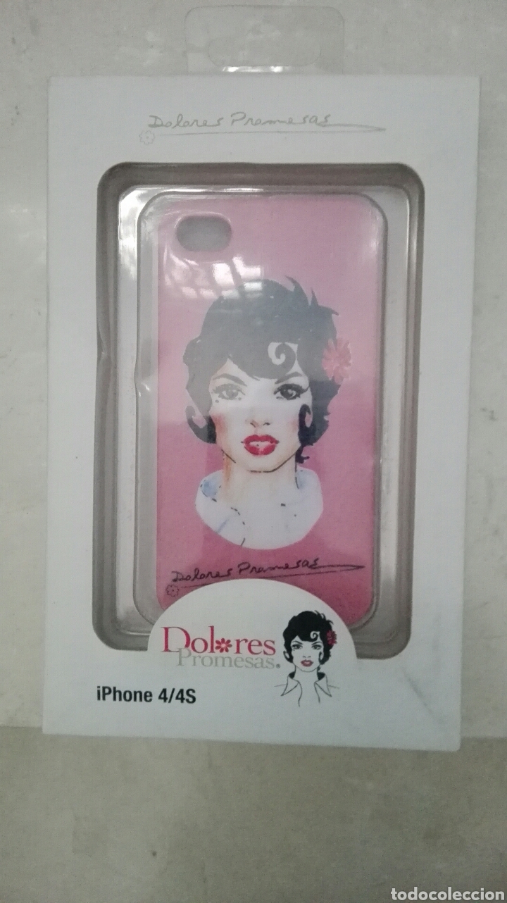 Coleccionismo: Funda m&oacute;vil iPhone 4/4S Dolores Promesas ideal coleccionistas