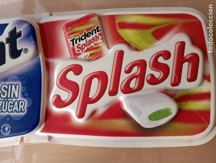 Coleccionismo: PUBLICIDAD DOBLE CARA,CHICLES TRIDENT. - Foto 5