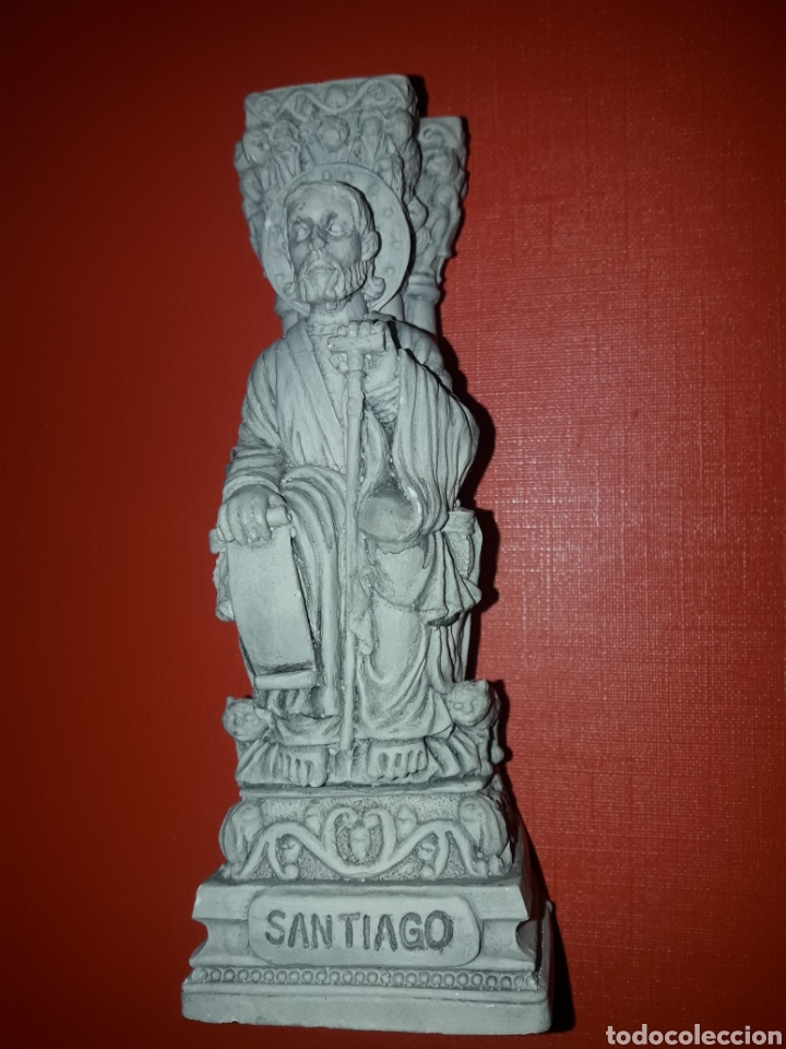 Coleccionismo: Figura Santiago San Iago Compostela Galicia 15cm alto