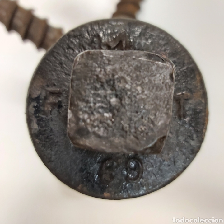 Coleccionismo: Tornillos traviesas ferroviarias - Foto 2