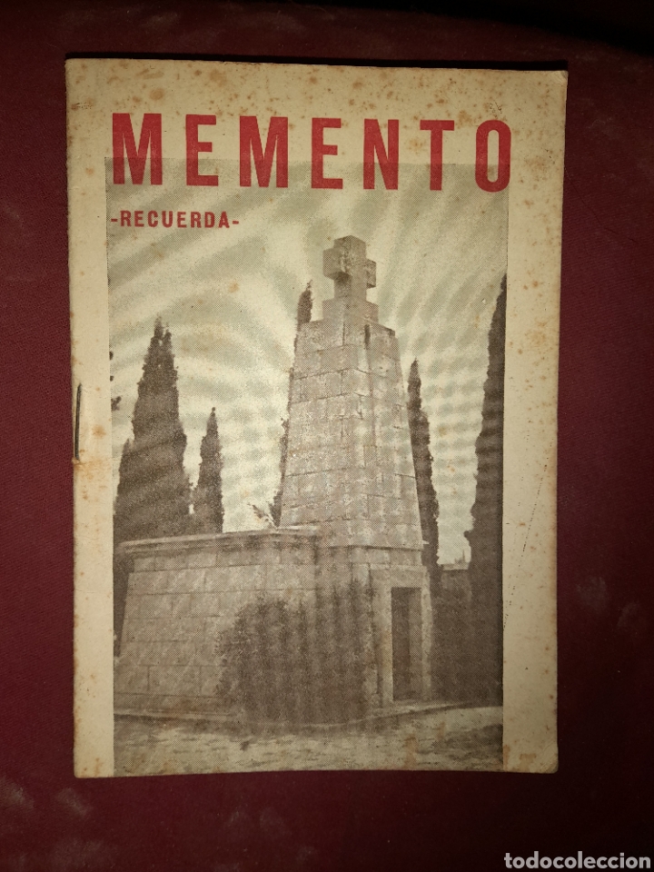 Sammelleidenschaft Papier: LIBRILLO UNICO? MEMENTO RECUERDA XXV ANIVERSARIO MASARROCHOS 1936-1961 GASPAR FRANCES MARTIRES