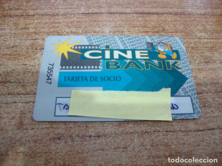 Coleccionismo: TARJETA PLASTICO CINE BANK - Foto 1
