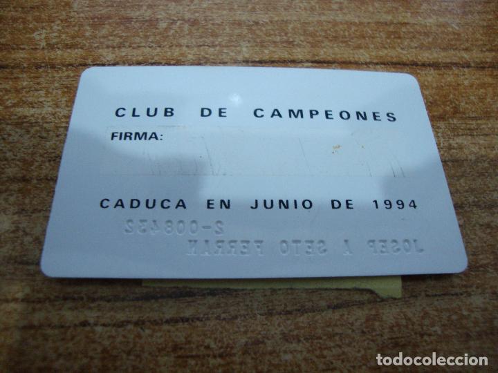 Coleccionismo: TARJETA PLASTICO EQUIPO DUCADOS - Foto 2