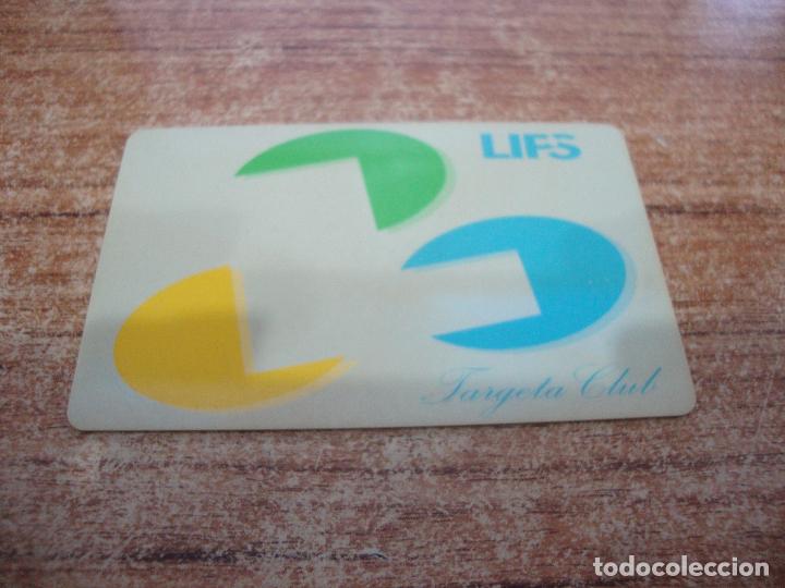 Coleccionismo: TARJETA PLASTICO LIPS - Foto 1