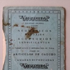 Coleccionismo: VICTORIA - CALLE GOYA 85 - MADRID - KILOMETRADOR - MUY RARO. Lote 329300753