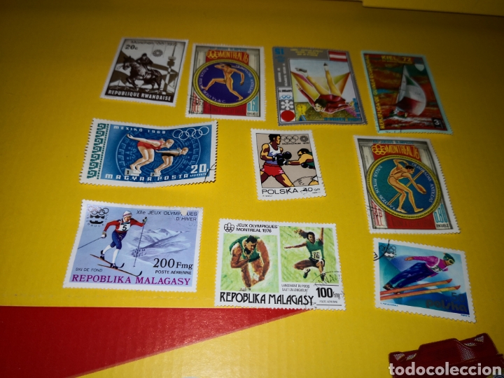 Coleccionismo: Cola-cao, 10 sellos ol&iacute;mpicos