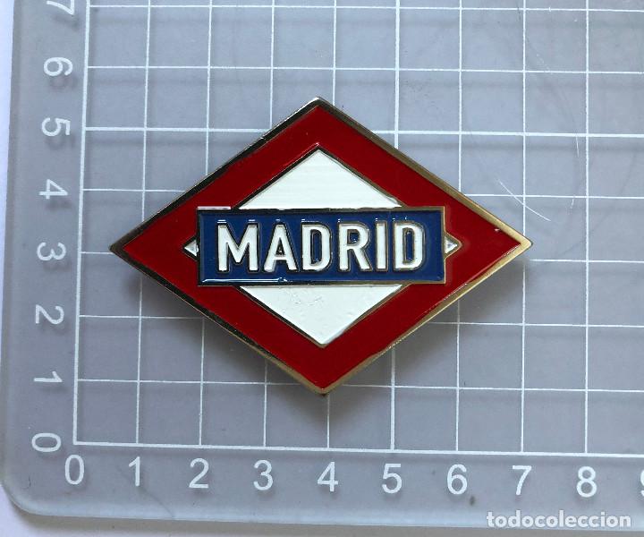 Imán De Nevera Bandera Comunidad De Madrid - Resina, 9x6 Cm, Decoración Para Frigorífico