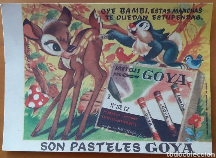 Collecting paper: Papel secante publicitario, sin utilizar.