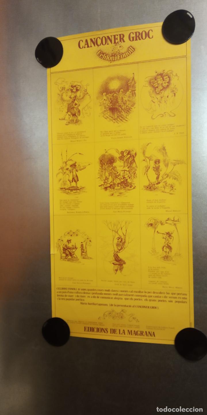 Coleccionismo: LAMINA CAN&Ccedil;ONER GROC. MEDIDAS 60*29 CM.
