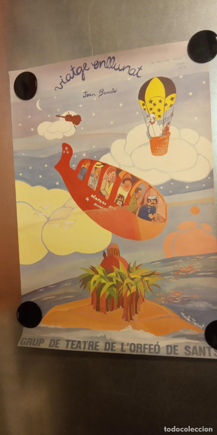Coleccionismo: LAMINA GRUP DE TEATRE DE L'ORFE&Oacute; DE SANTS. MEDIDAS 42*62 CM.