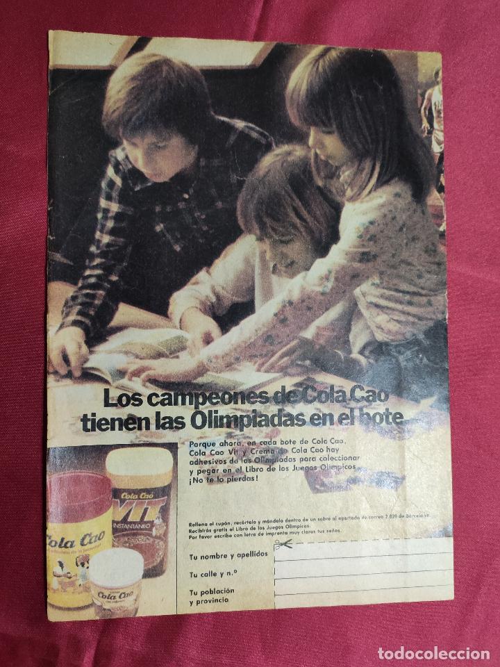 Coleccionismo: A&Ntilde;OS 80. HOJA PUBLICITARIA ANUNCIO DE COLA CAO VIT.