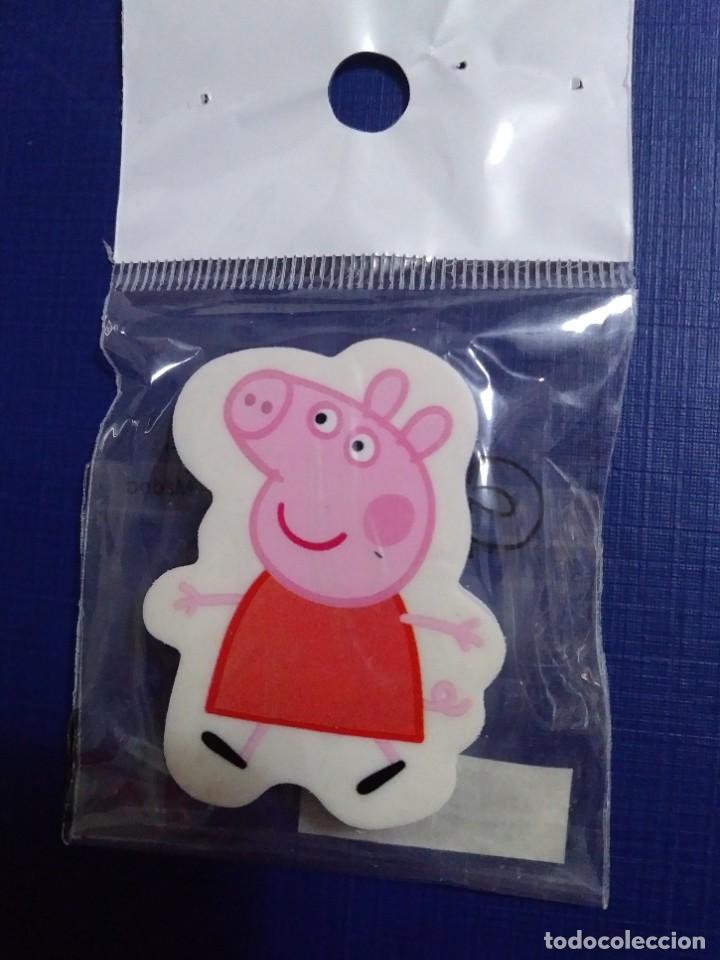 Coleccionismo: LOTE 2 GOMAS DE BORRAR DE PEPPA PIG - Foto 2