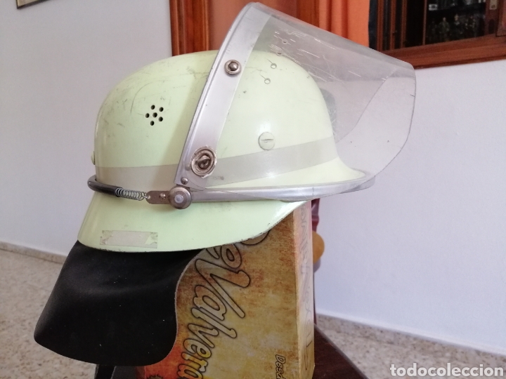 Coleccionismo: Casco Bombero Aleman M34-35 Schuberth - Foto 3