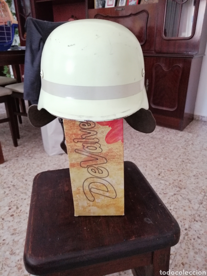 Coleccionismo: Casco Bombero Aleman M34-35 Schuberth - Foto 6