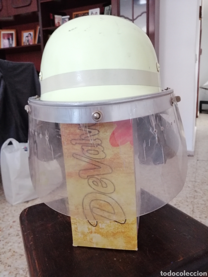Coleccionismo: Casco Bombero Aleman M34-35 Schuberth - Foto 10