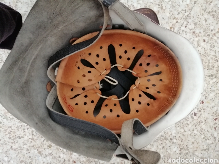 Coleccionismo: Casco Bombero Aleman M34-35 Schuberth - Foto 11