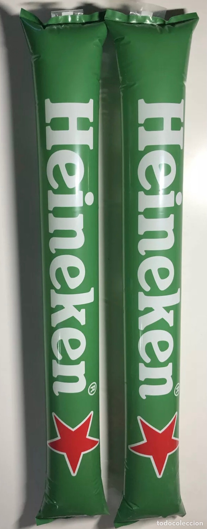 Coleccionismo: Globos para aplaudir en estadios HEINEKEN
