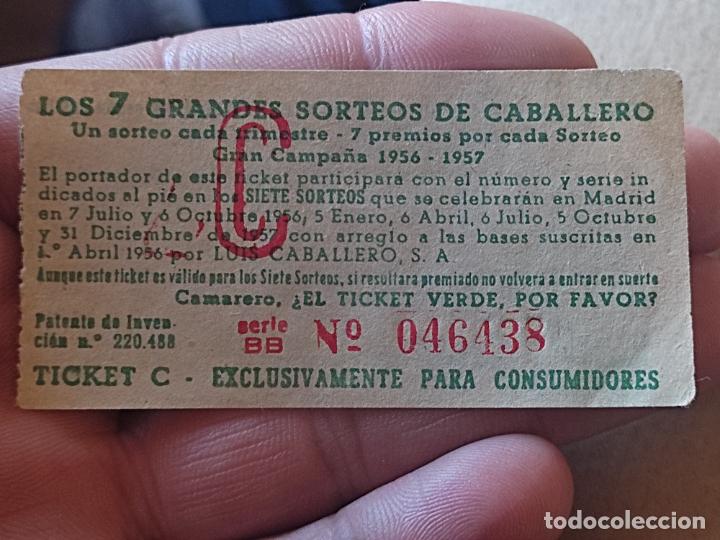 Coleccionismo: PONCHE CABALLETO PARTICIPACION SORTEO RENAULT 4 VESPA 1956 1957 PAPEL FINO 8 X 4 CMS 046438
