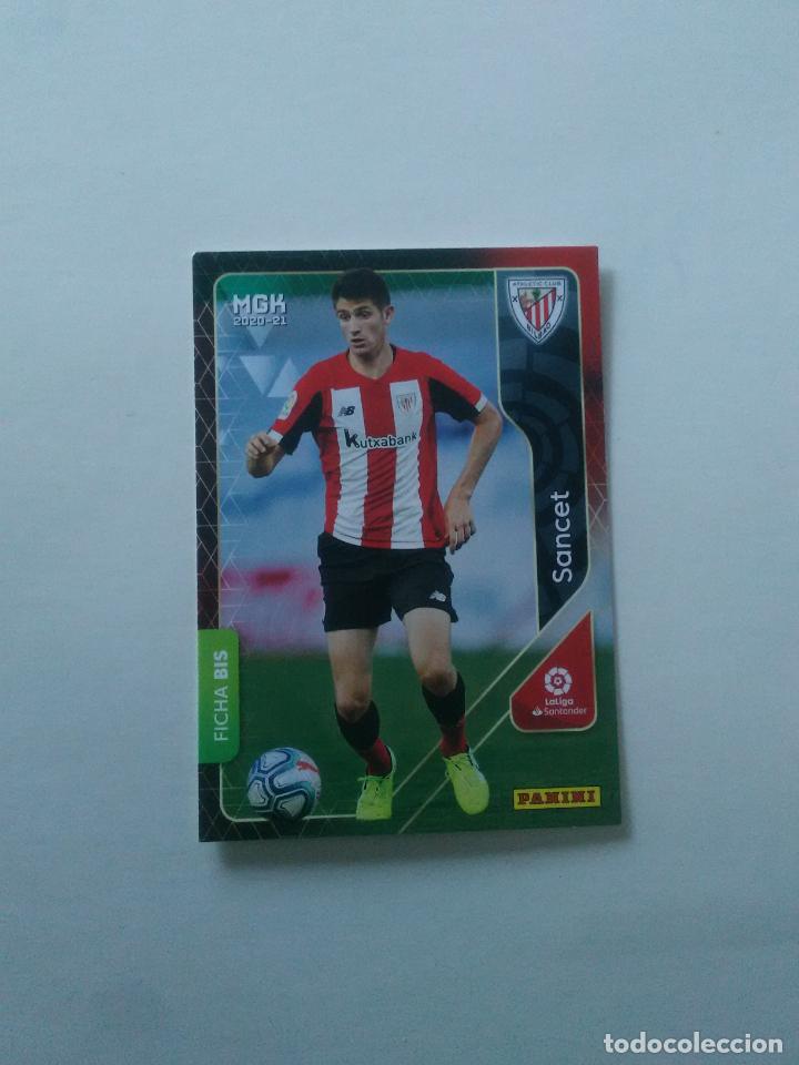 Coleccionismo: 28 BIS SANCET ATHLETIC CLUB BILBAO CROMO TARJETA MEGACRACKS PANINI LIGA FUTBOL 2020-2021 20-21