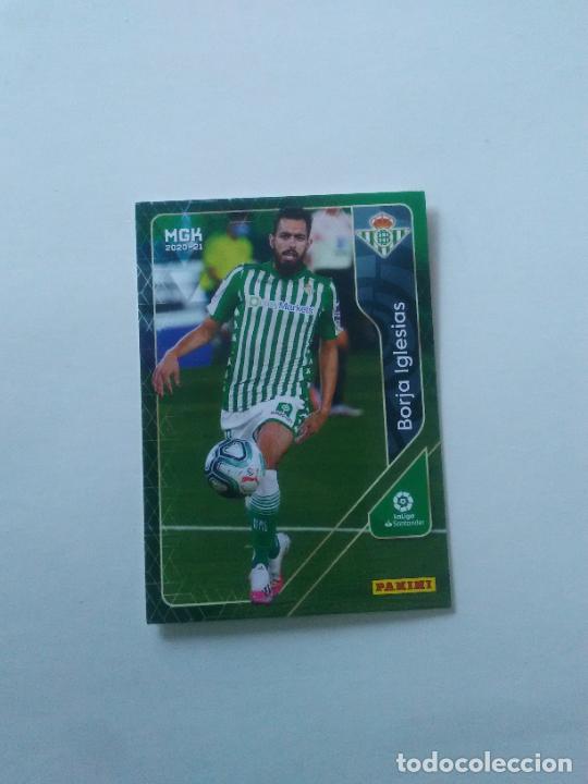 Coleccionismo: 90 BORJA IGLESIAS BETIS CROMO TARJETA MEGACRACKS PANINI LIGA FUTBOL 2020-2021 20-21