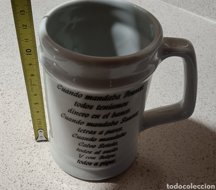 Coleccionismo: JARRA CON FRASE - Foto 3