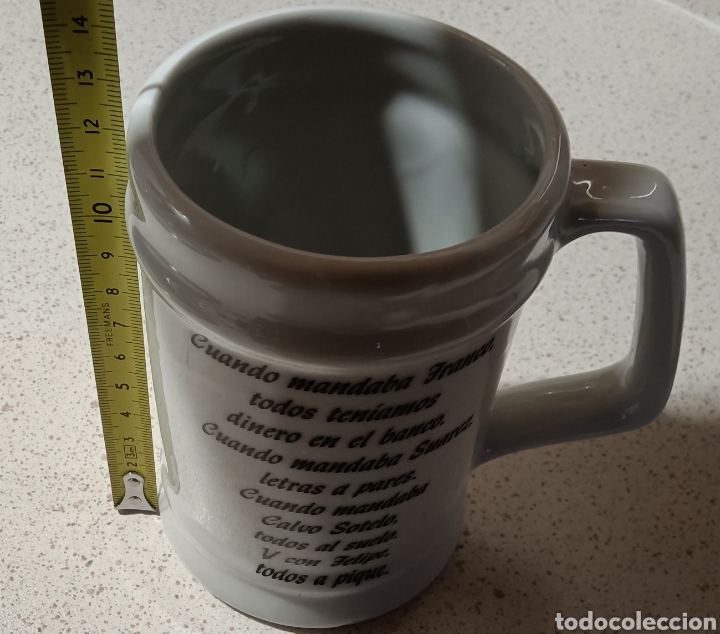 Coleccionismo: JARRA CON FRASE - Foto 4