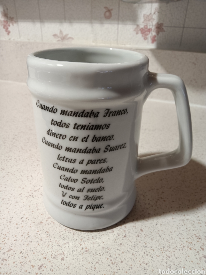 Coleccionismo: JARRA CON FRASE - Foto 2