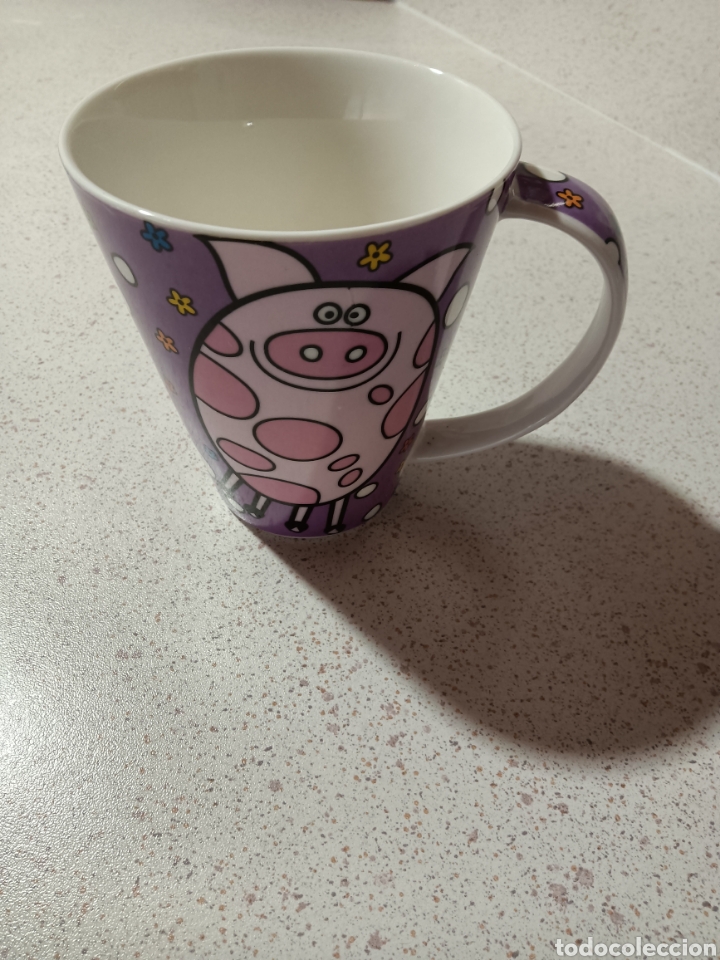 Coleccionismo: TAZA CERDITO - Foto 3