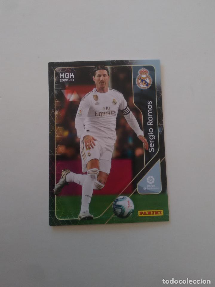 Coleccionismo: 223 SERGIO RAMOS REAL MADRID MGKS CARD CROMO TARJETA MEGACRACKS PANINI LIGA FUTBOL 2020-2021 20-21