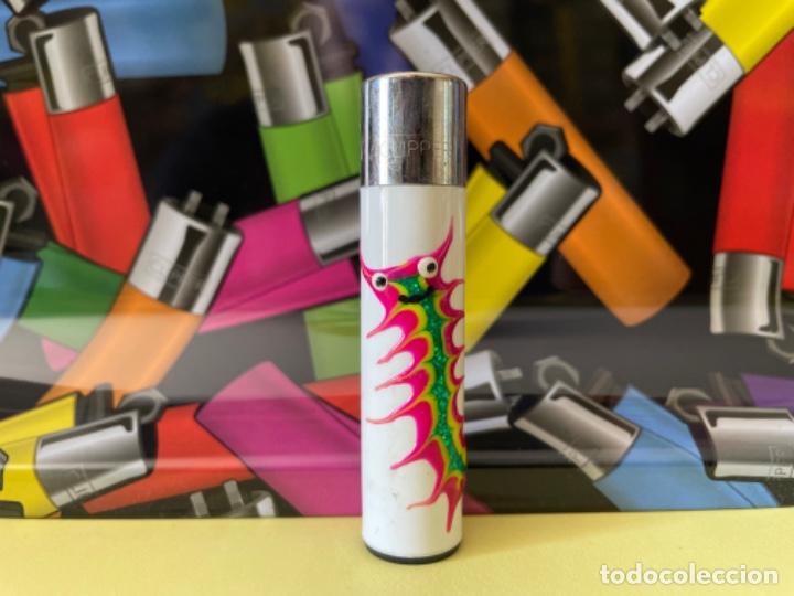 Coleccionismo: Mechero clipper relieve NUEVO ( never used )