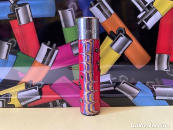 Coleccionismo: Mechero clipper relieve NUEVO ( never used )