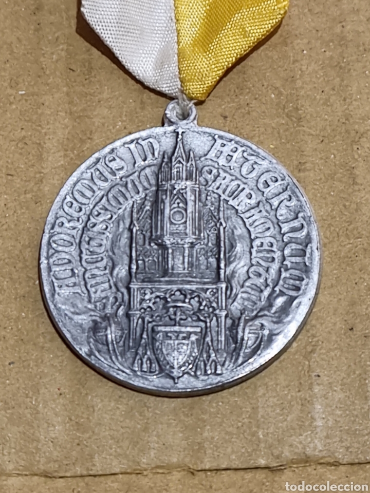 Coleccionismo: MEDALLA DIOCESANO DE BARCELONA - CONGRESO EUCAR&Iacute;STICO 1944 MIDE 34 MM