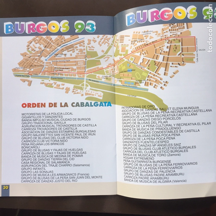Coleccionismo: PROGRAMA DE FERIAS Y FIESTAS BURGOS 1993 - Foto 4