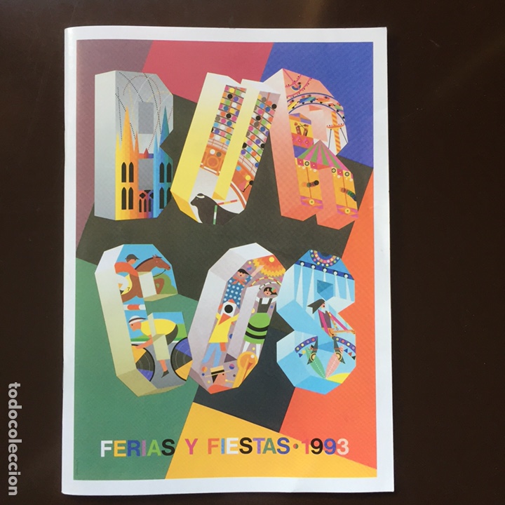 Coleccionismo: PROGRAMA DE FERIAS Y FIESTAS BURGOS 1993 - Foto 1